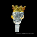 New Design Crown Ghost Head Glass Cigarette Bowl Glass Hookah Shisha Head Bowl